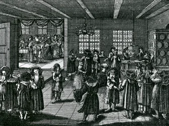 Jüdische Verlobungsfeier, aus dem 